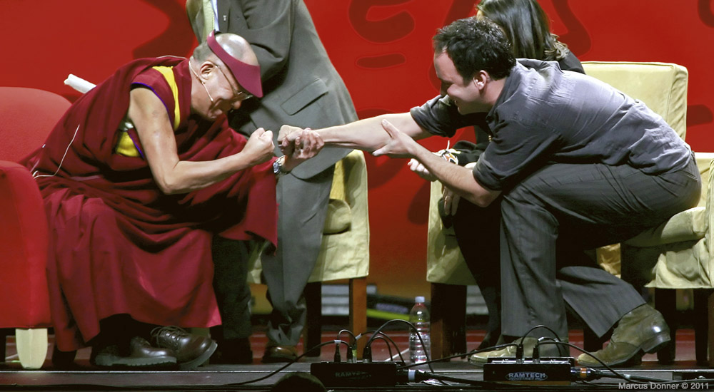 Dalai Lama and Dave Mathews